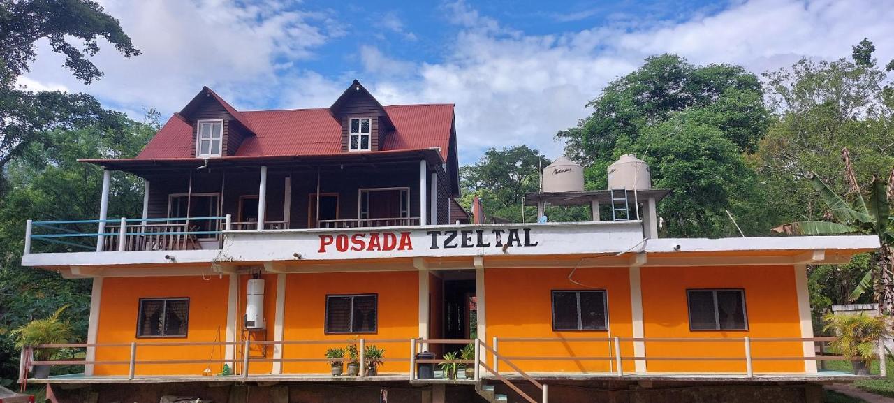 Posada Tzeltal Arroyo Agua Azul ภายนอก รูปภาพ